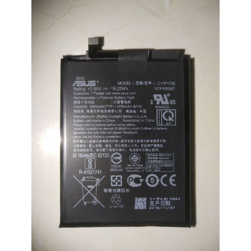 Baterai hp Asus Zenfone Max Pro M1/M2 original copotan