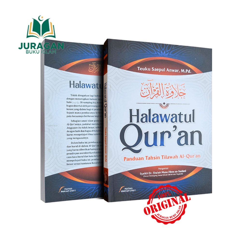 ORIGINAL BUKU HALAWATUL QURAN Panduan Tahsin Tilawah Al-Quran - Pustaka Imam Asy Syafii