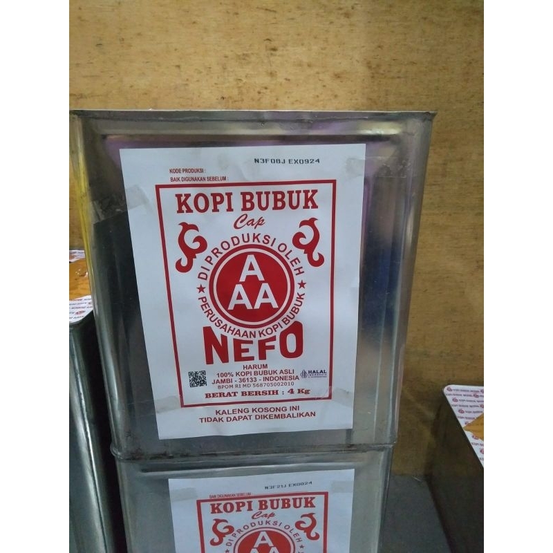 kopi AAA kaleng 4kg(4000gr)