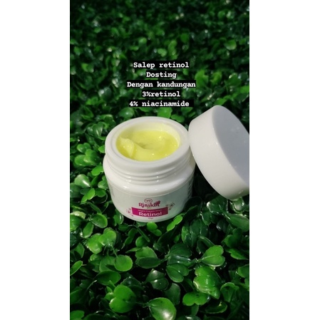 NR GLOW RJNSKIN Cream Malam Retinol Salep Pemutih Wajah Menjaga Skin Barriers