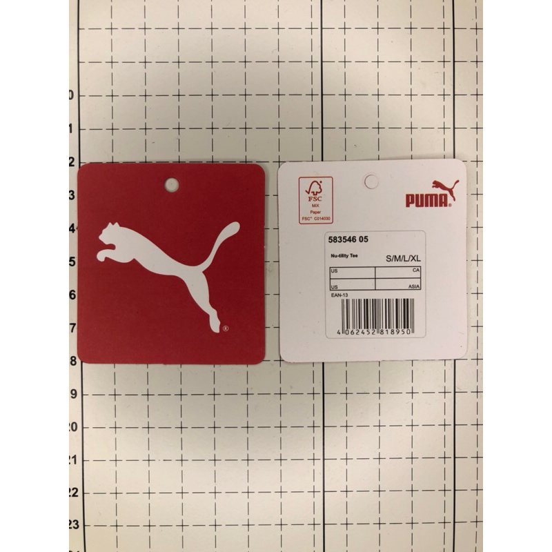 

Hangtag label puma label tag puma name tag puma price tag puma - 600 pcs