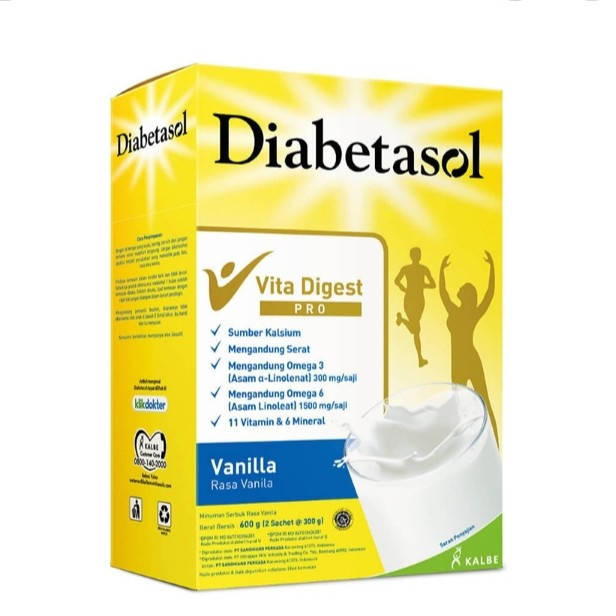 

Diabetasol Susu Bubuk Vanilla 570 gr