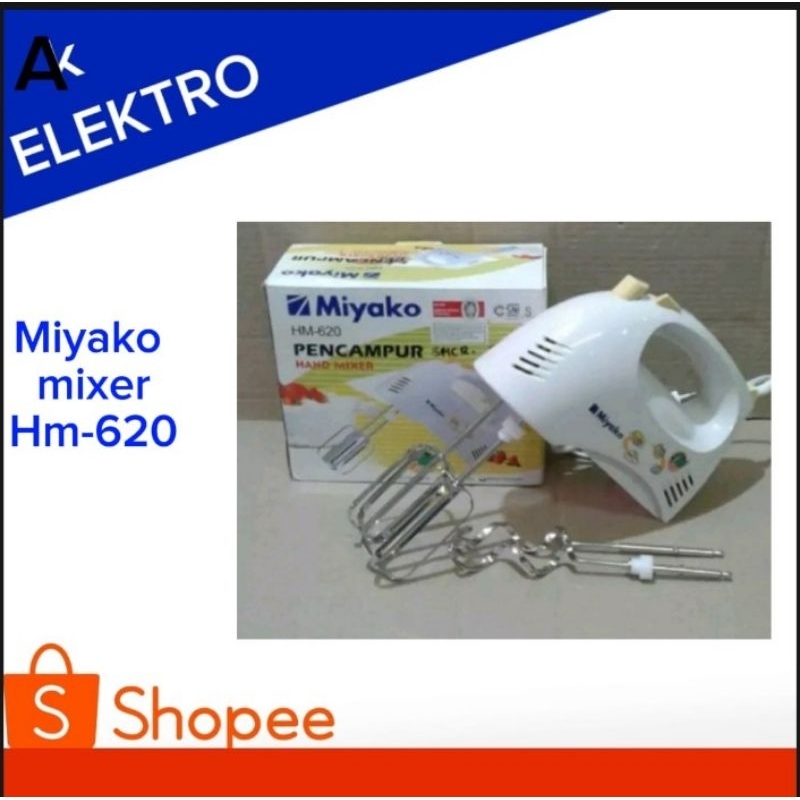 Mixer miyako hm-620 / Hand mixer miyako hm 620 / Mixer tangan miyako hm-620