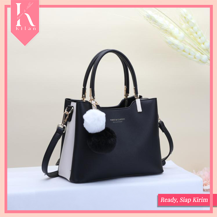 Tas Wanita Humaira 5122101 - Hand Bag Import Paris Classic Model Terbaru