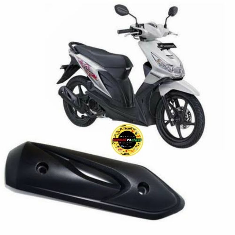 cover pelindung knalpot beat karbu/ tebeng knalpot beat lama