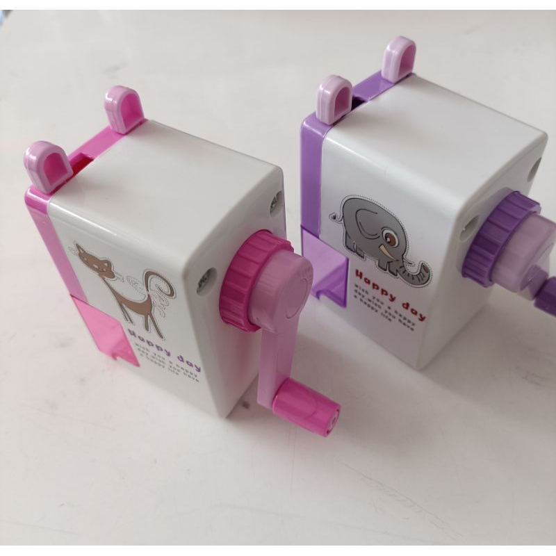 

Serutan pencil lucu model puter