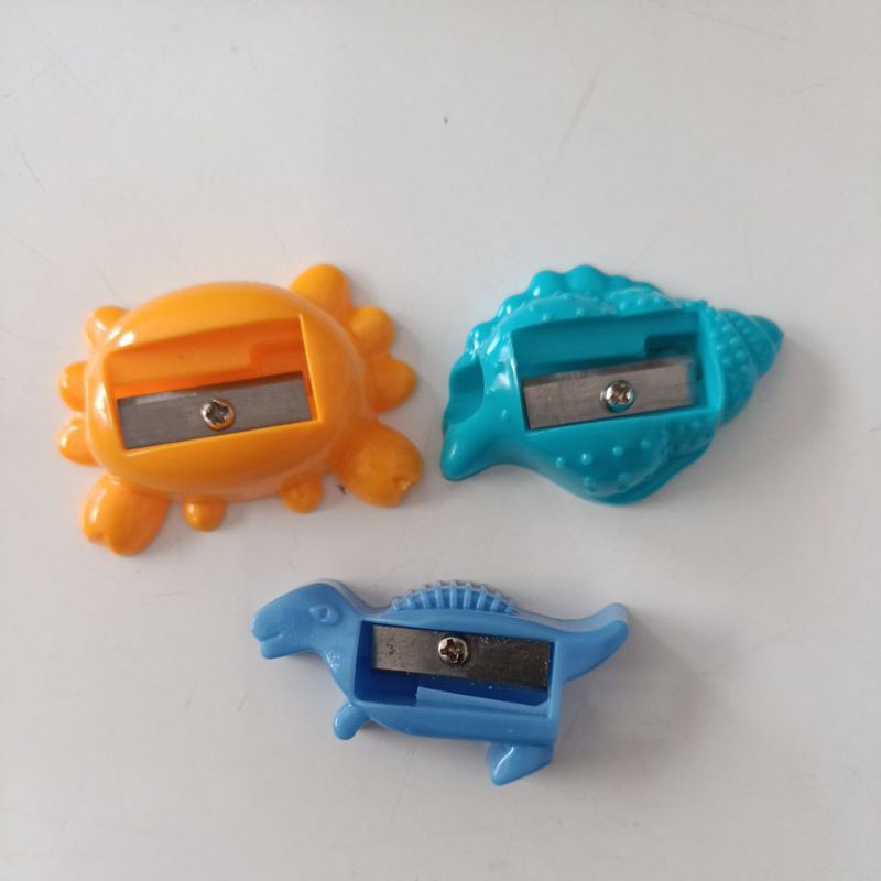 

(3 pcs) Serutan pencil kecil bentuk2 hewan