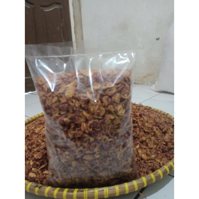 

bawang goreng Brebes asli kiloan hemat 250 gr