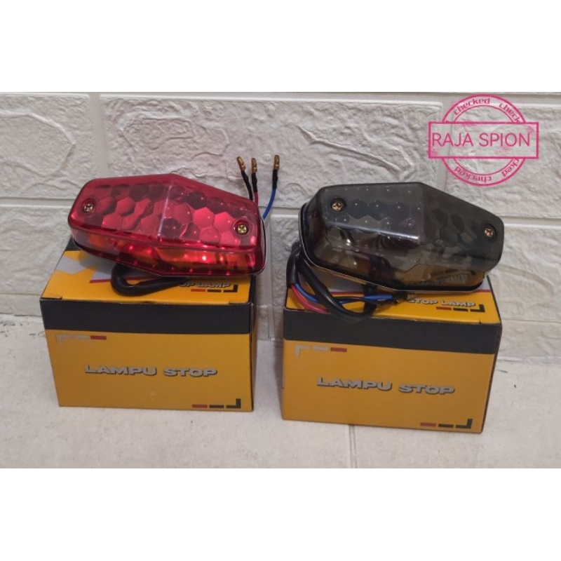 Promo Lampu Stop Bsa Mos/Cb Universal Motor Custom