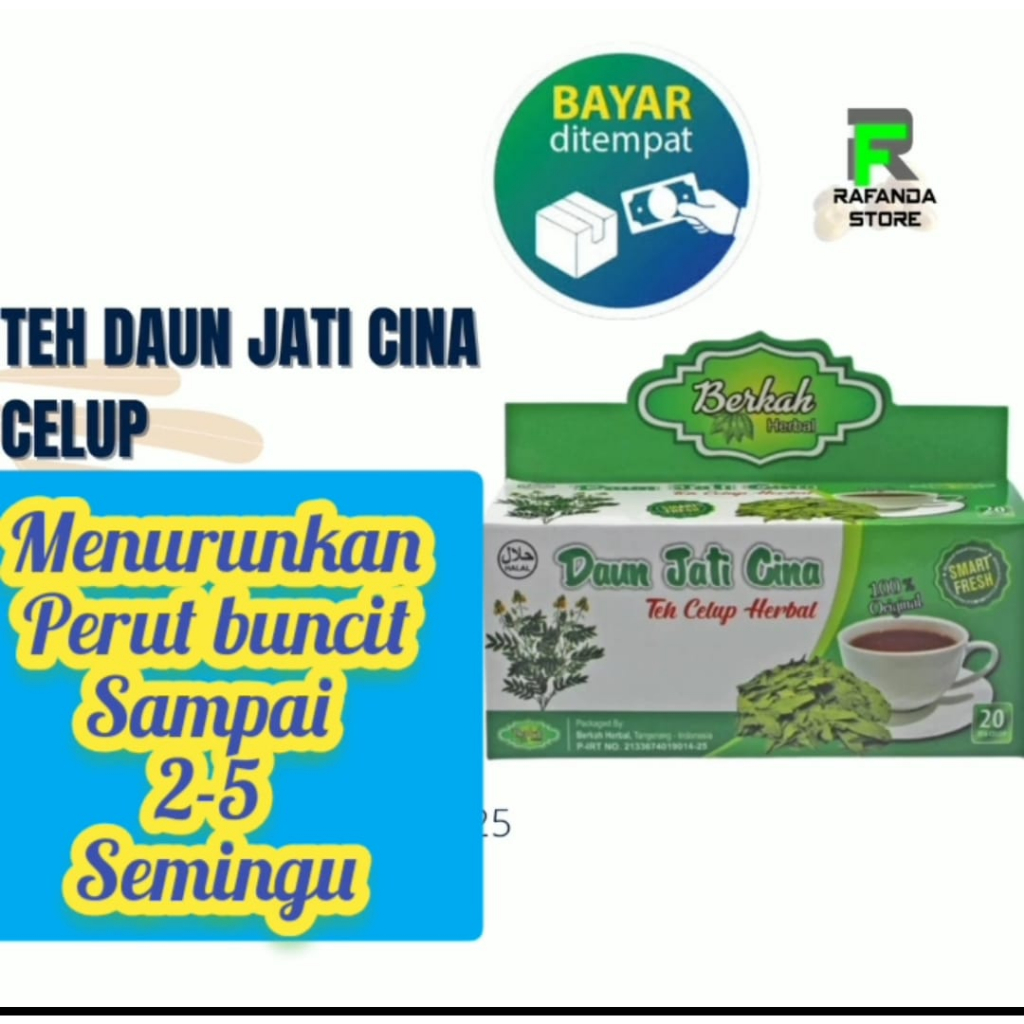 

TEH CELUP DAUN JATI CINA (BISA COD)