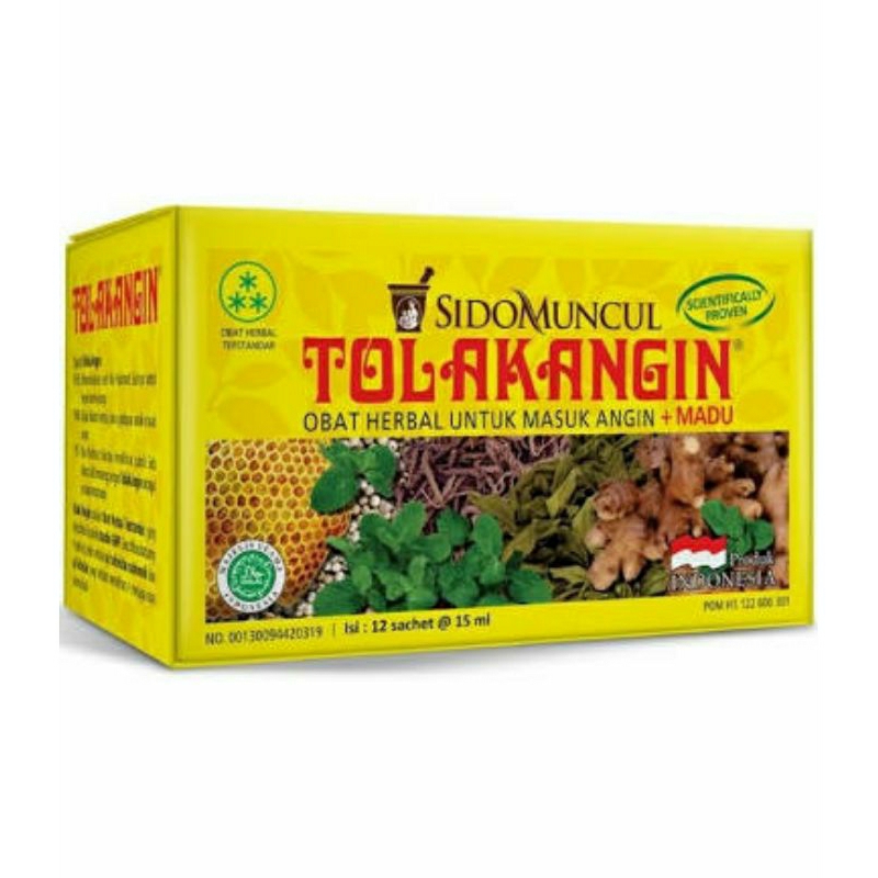 

Tolak Angin Cair Sido Muncul 1 Box 12 Sachet