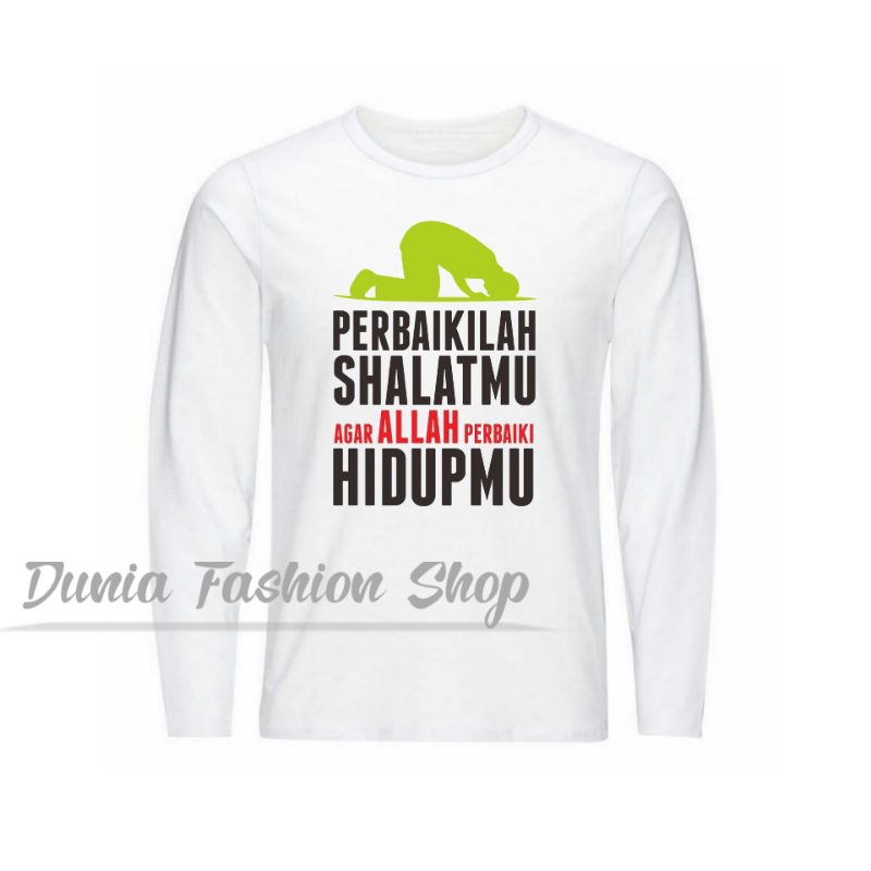 KAOS KATA-KATA ISLAMI KEREN //KAOS BAHAN DISTRO ADEM