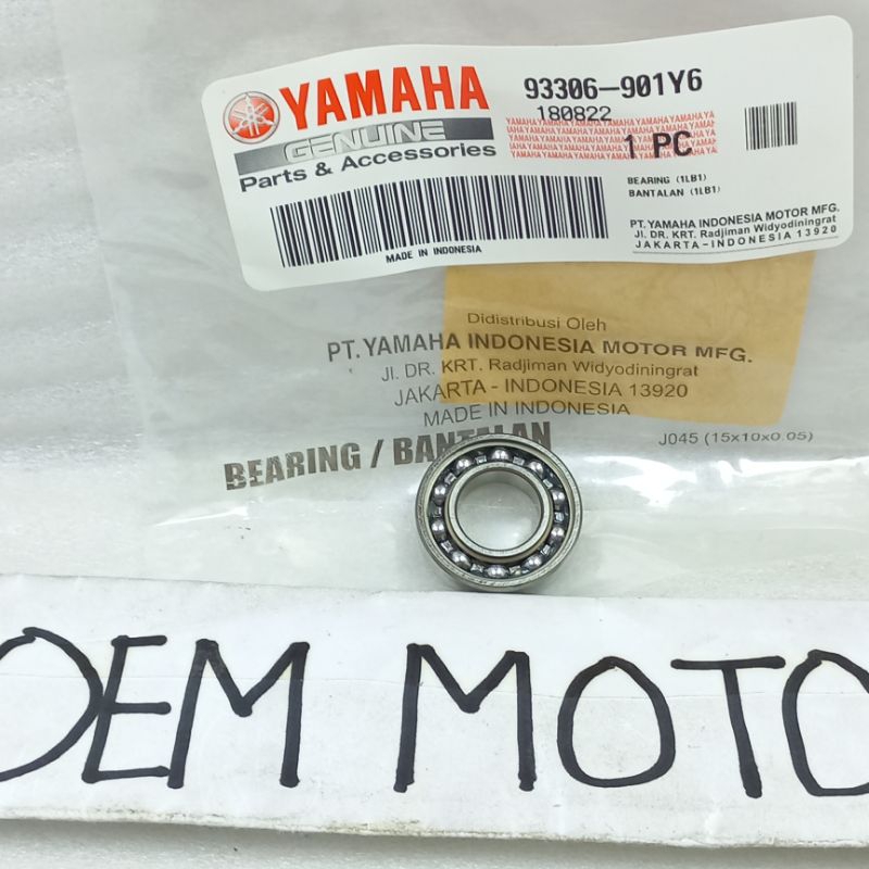 bearing rumah kopling lahar rumah  jupiter mx 6901 asli yamaha
