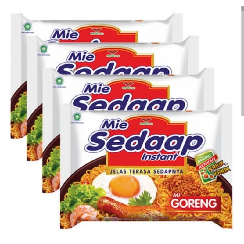 

mie sedap promo 4pc (live disk 50%)