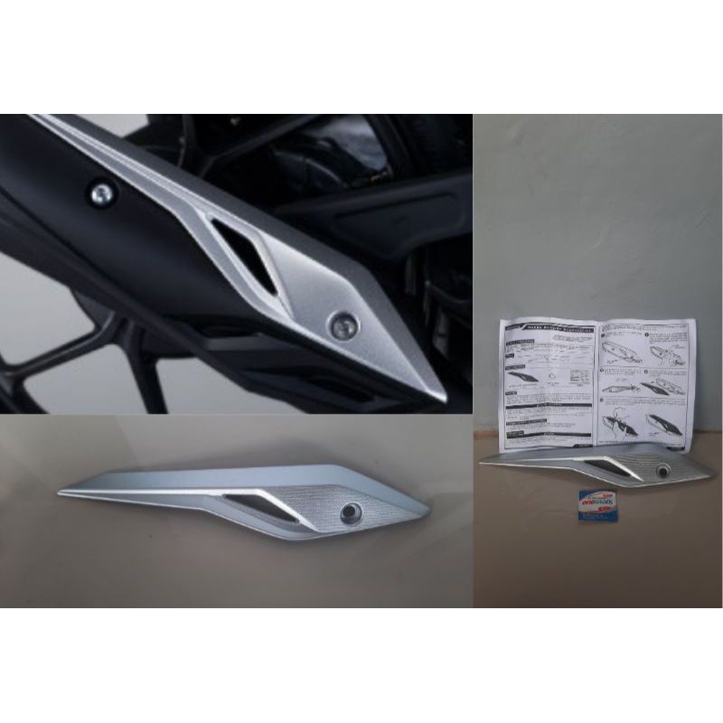 Garnish Cover Kanlpot Muffler Beat Sporty BeAT Deluxe & BeAT Street 2020 2021 2022 2023