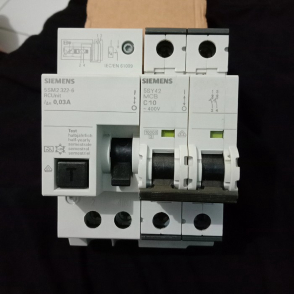 RCCB SIEMENS 5SM2-322-6 003A Diskon
