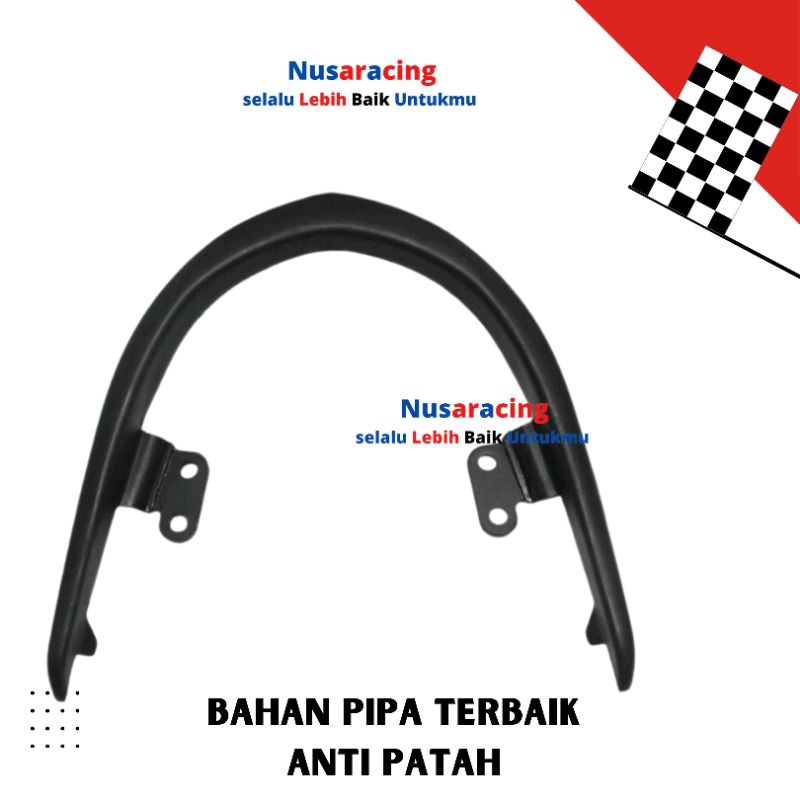 BEHEL - BEGEL Pegangan Tangan karet-Besi jok belakang REVO absolute