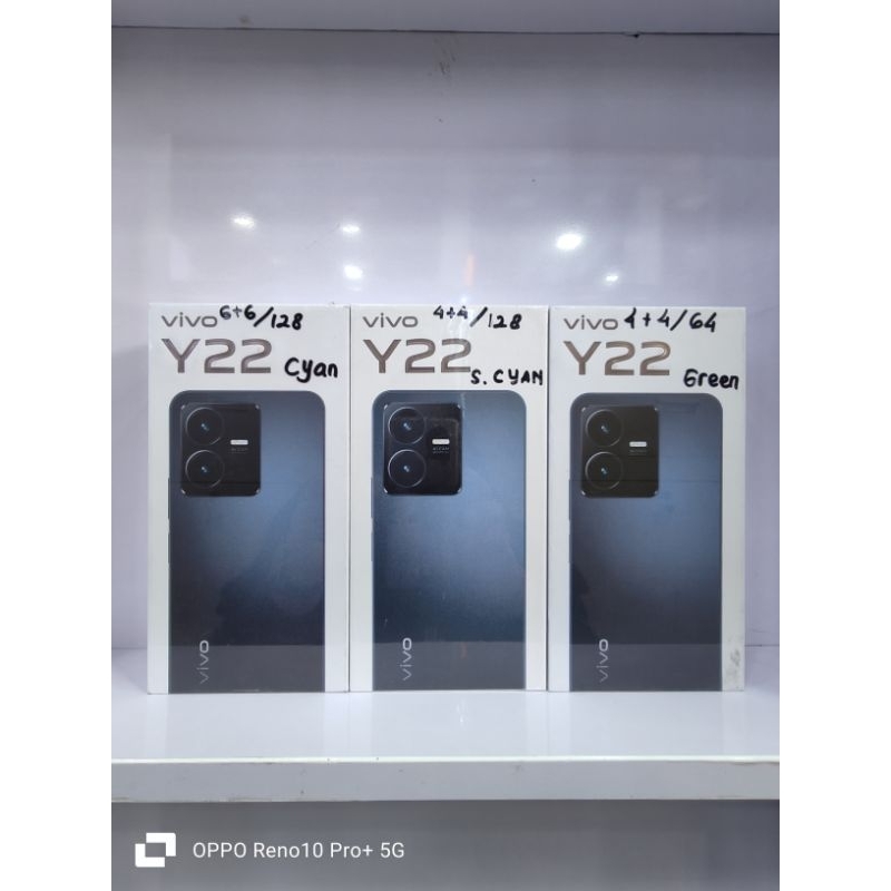 [GARANSI RUSAK GANTI BARU] VIVO Y22 RAM 6+6/128GB