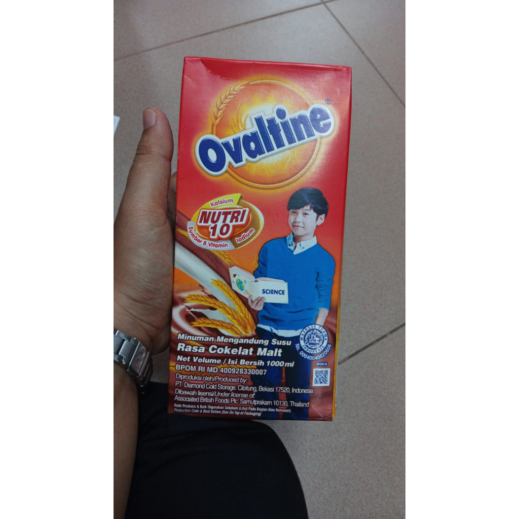 

OVALTINE UHT COKELAT MALT