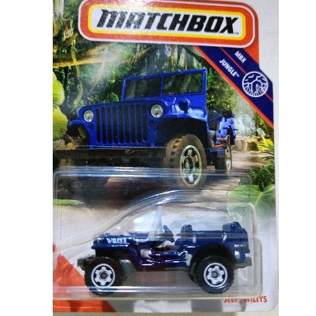 Diecast Matchbox Jeep Willys