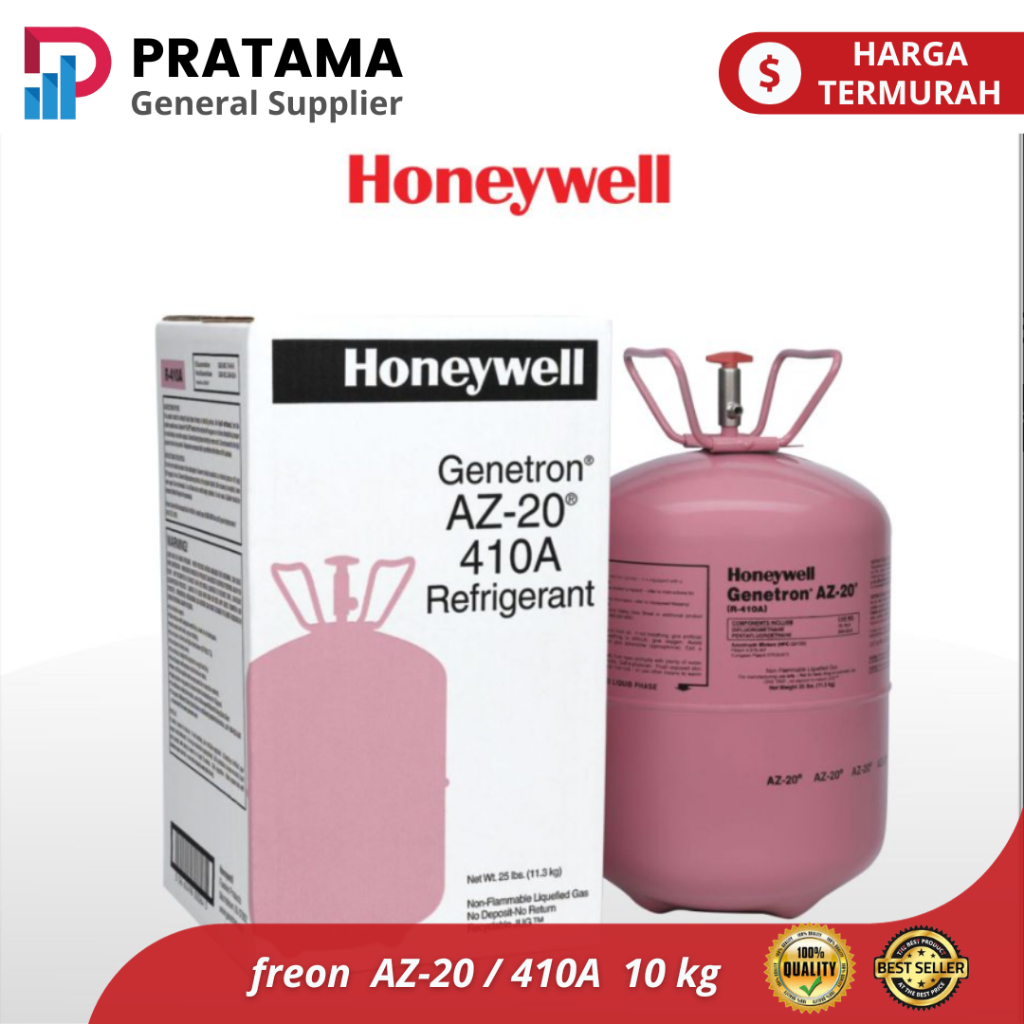 Genetron Honeywell Freon Refrigerant Gas R410 A / surabaya