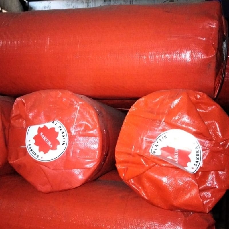 Terpal A12 Roll Sakura Lebar 4x50 Meter Bahan Import