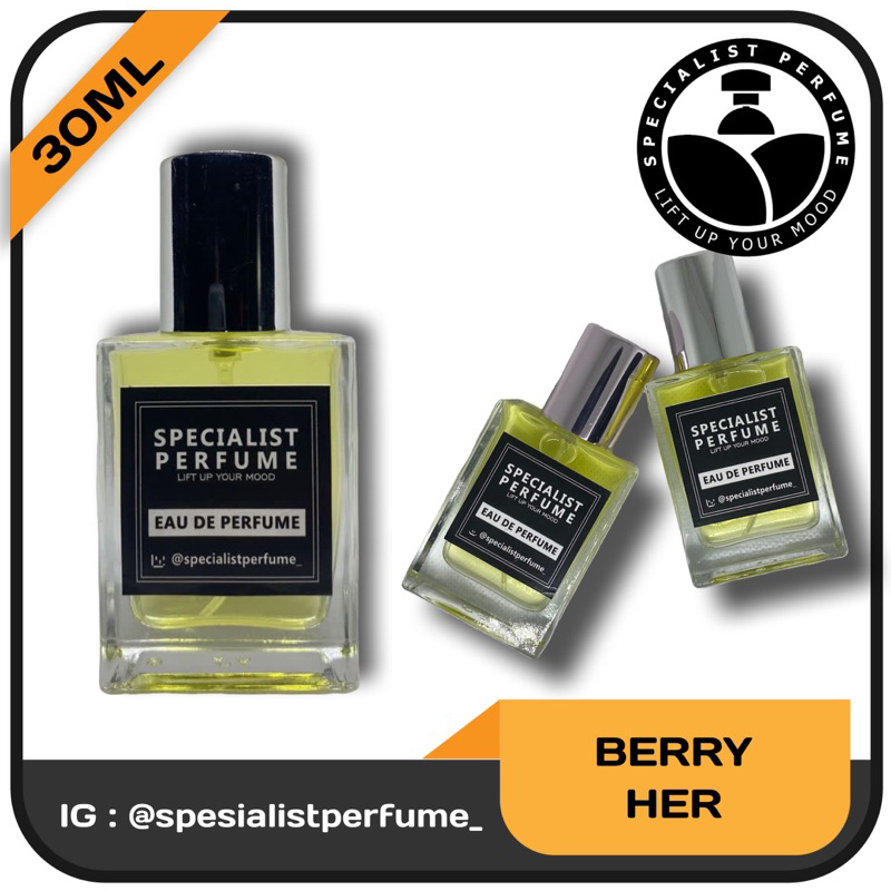 PARFUM REFIL INSPIRED PERFUME BURBERRY HER / BERRY HER BY @SPECIALISTPERFUME_ 30ML