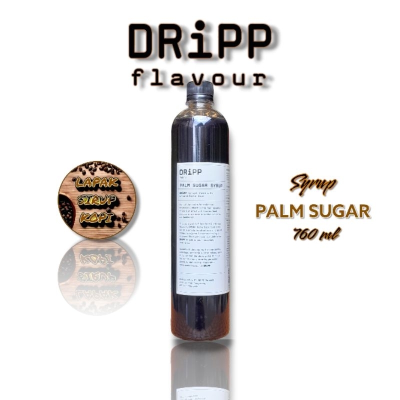 

Dripp - Palm Sugar syrup 760 ml - sirup minuman rasa gula aren