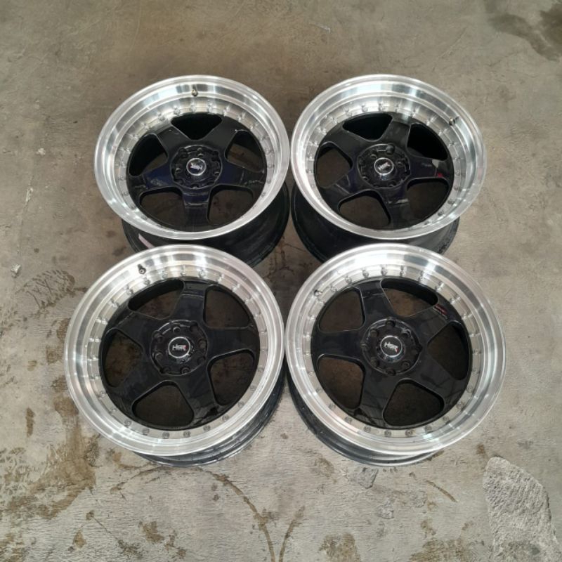 velg mobil bekas hsr burn Ring 17- velg bekas  murah