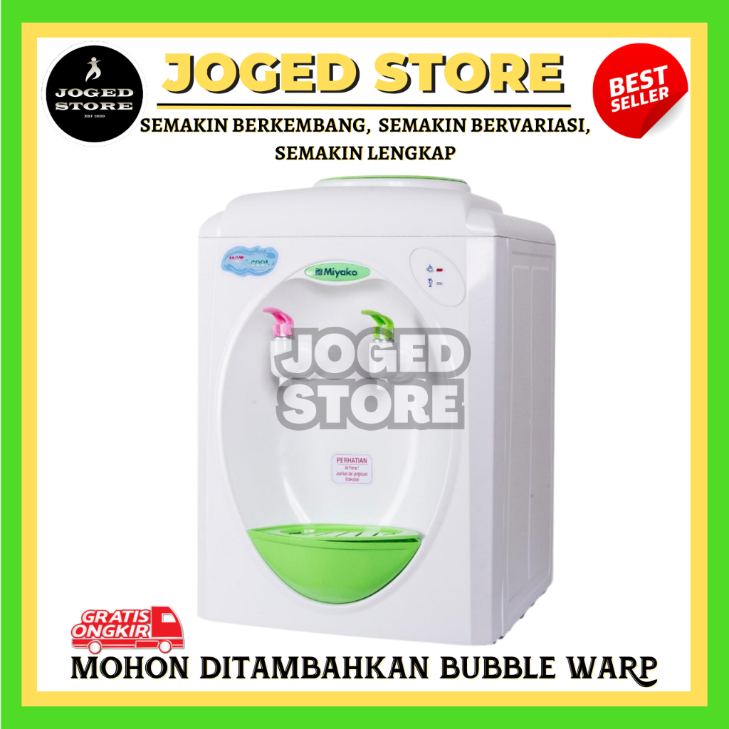 Dispenser Air Miyako WD-289 HC | Panas & Dingin | Dispenser Air Minum Miyako Original | Dispenser