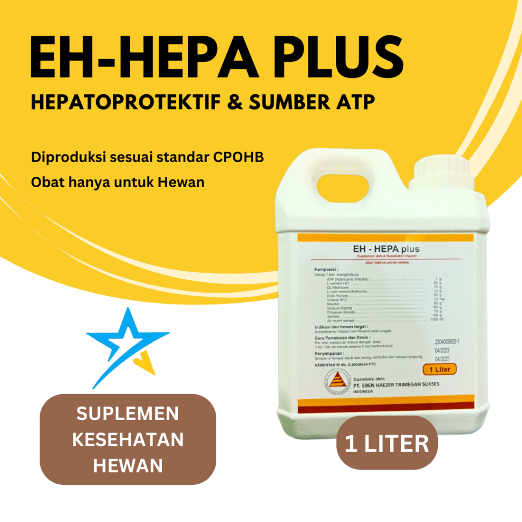 EH HEPA PLUS 1 LTR - HEPATOPROTEKTOR DAN SUMBER ATP PADA HEWAN