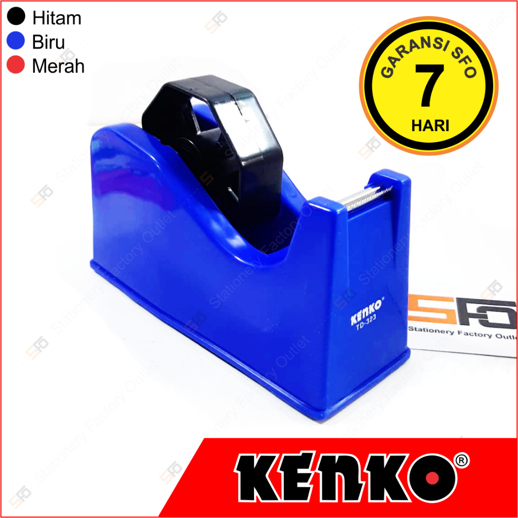 Tape Dispenser Kenko TD-323 - Pemberat Isolasi Besar - SFO Semarang Official