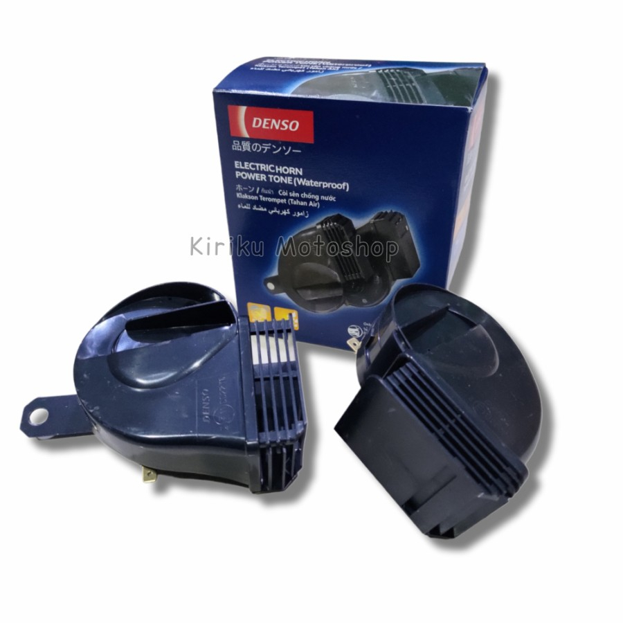 Klakson keong denso waterproof disc stereo mobil motor 12V