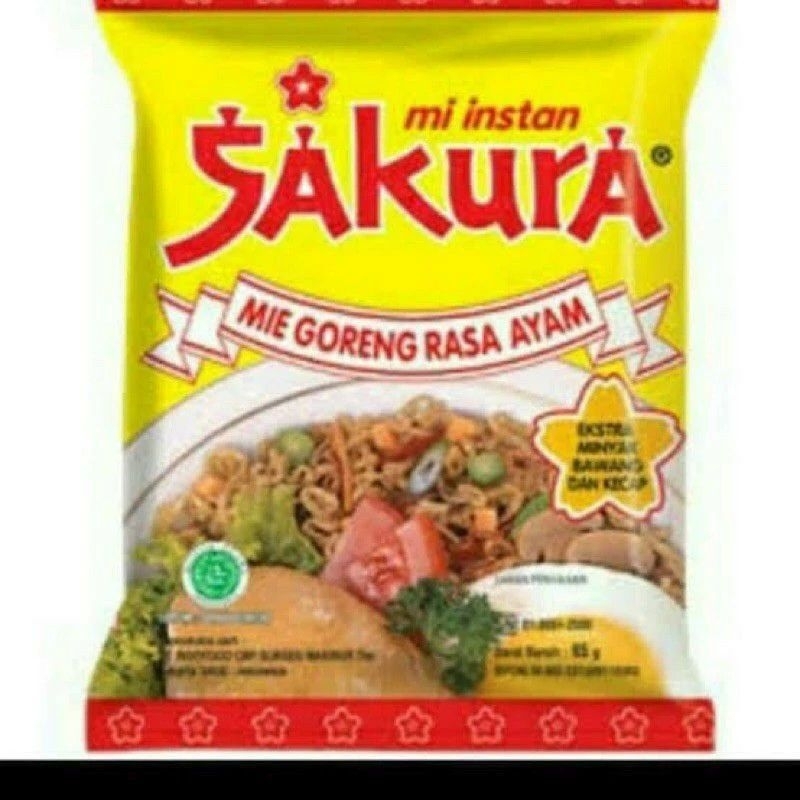 

sakura goreng mie instan