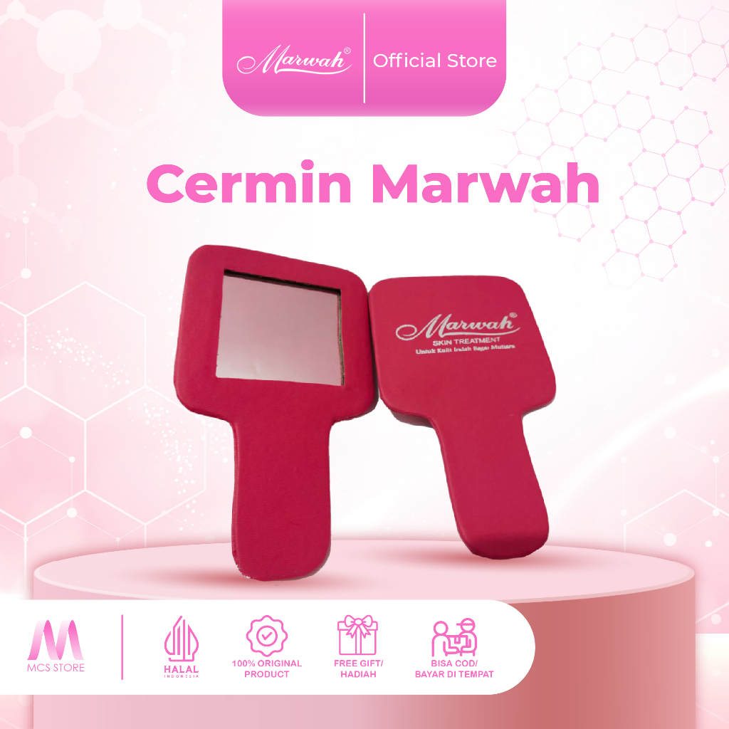 MCS STORE - Cermin Pink lucu
