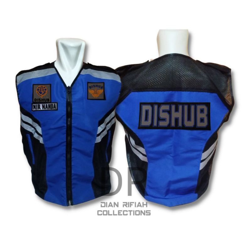 Rompi Dishub Taslan Oren Rompi Dishub Taslan Biru