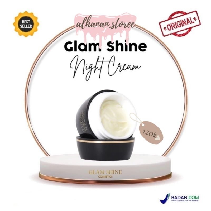 Night Cream Glamshine || Glamshine Original