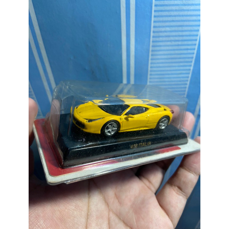 Kyosho Ferrari 458 Italia Kuning Yellow
