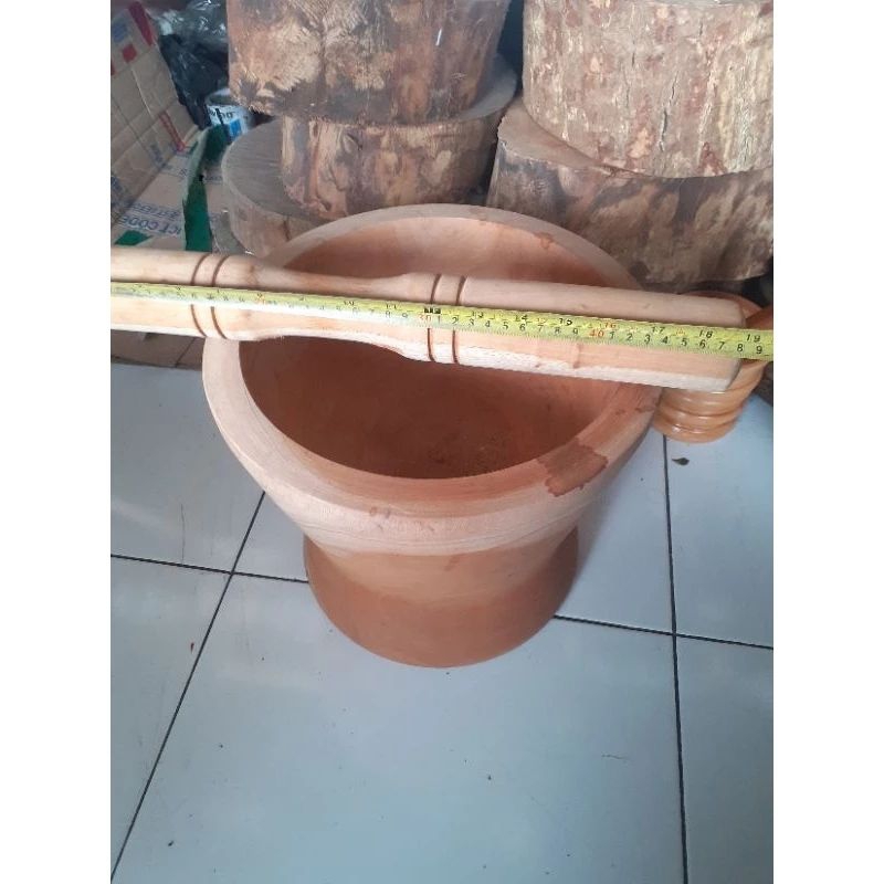 dulang tradisional bahan kayu mahoni