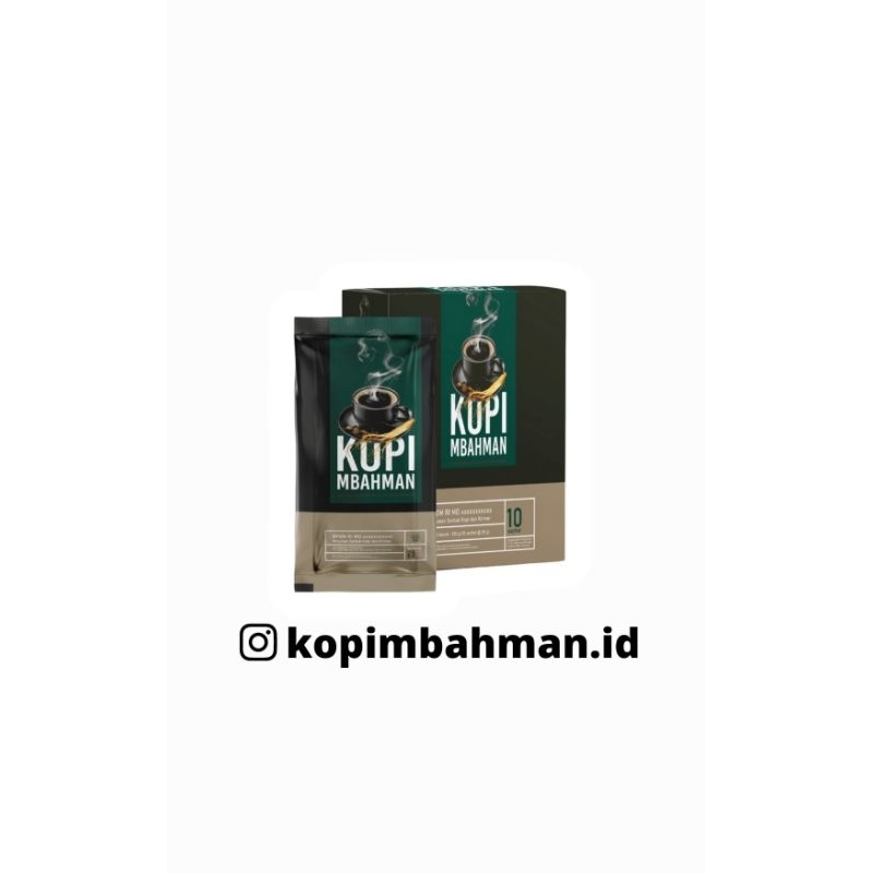

KOPI MBAHMAN (sachet)