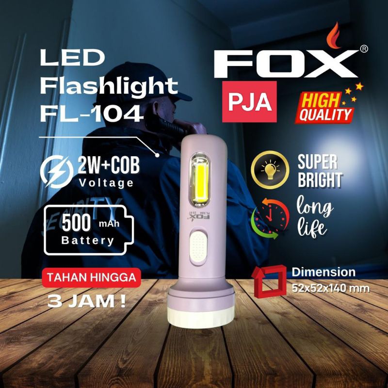 senter LED Fox FL-104