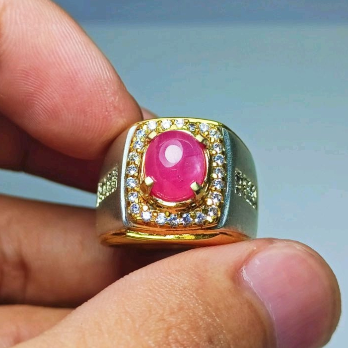 CINCIN BATU RUBY BURMA SUPER MEWAH