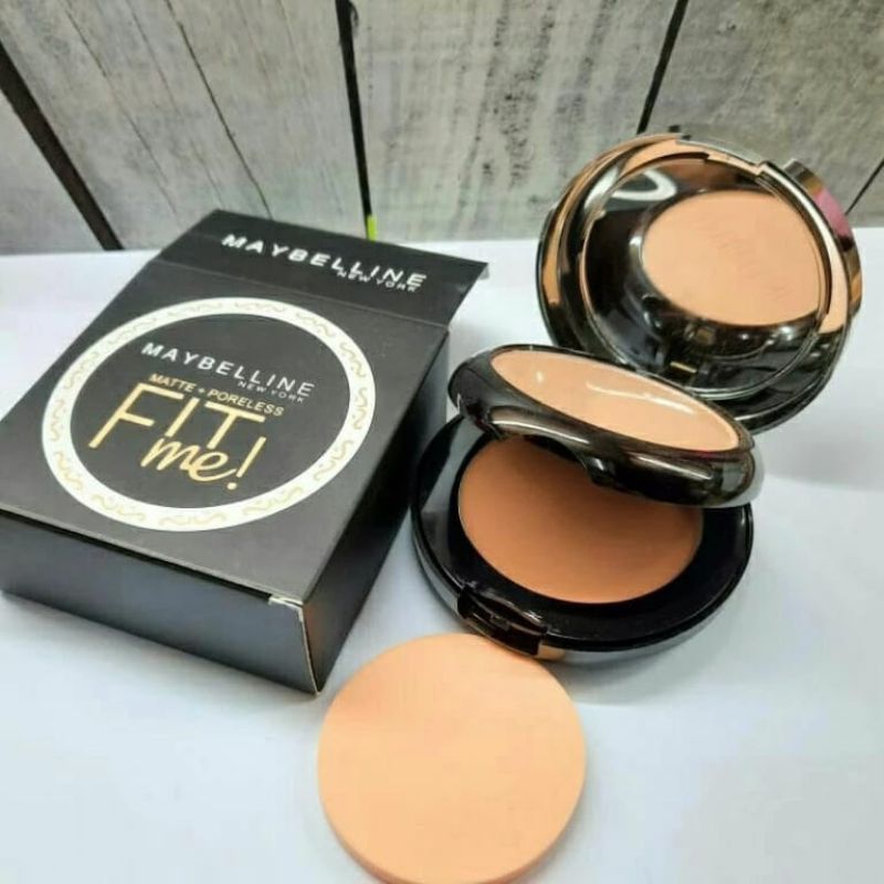 bedak maybelline fitme hitam 2in1