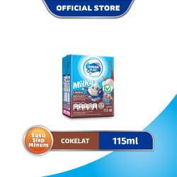 ANEKA SUSU FRESH MILK FRISIAN FLAG CAIR STRAWBERRY / CHOCO / JUNIOR PLAIN BOX 115ML