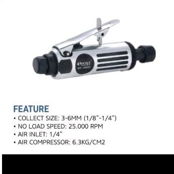 BZ-5805 air die grinder mini 6mm die grenda botol disc grenda angin