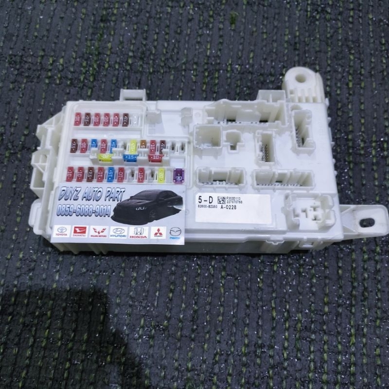 box sikring fuse box Avanza Xenia 2021 up 82600-BZG50
