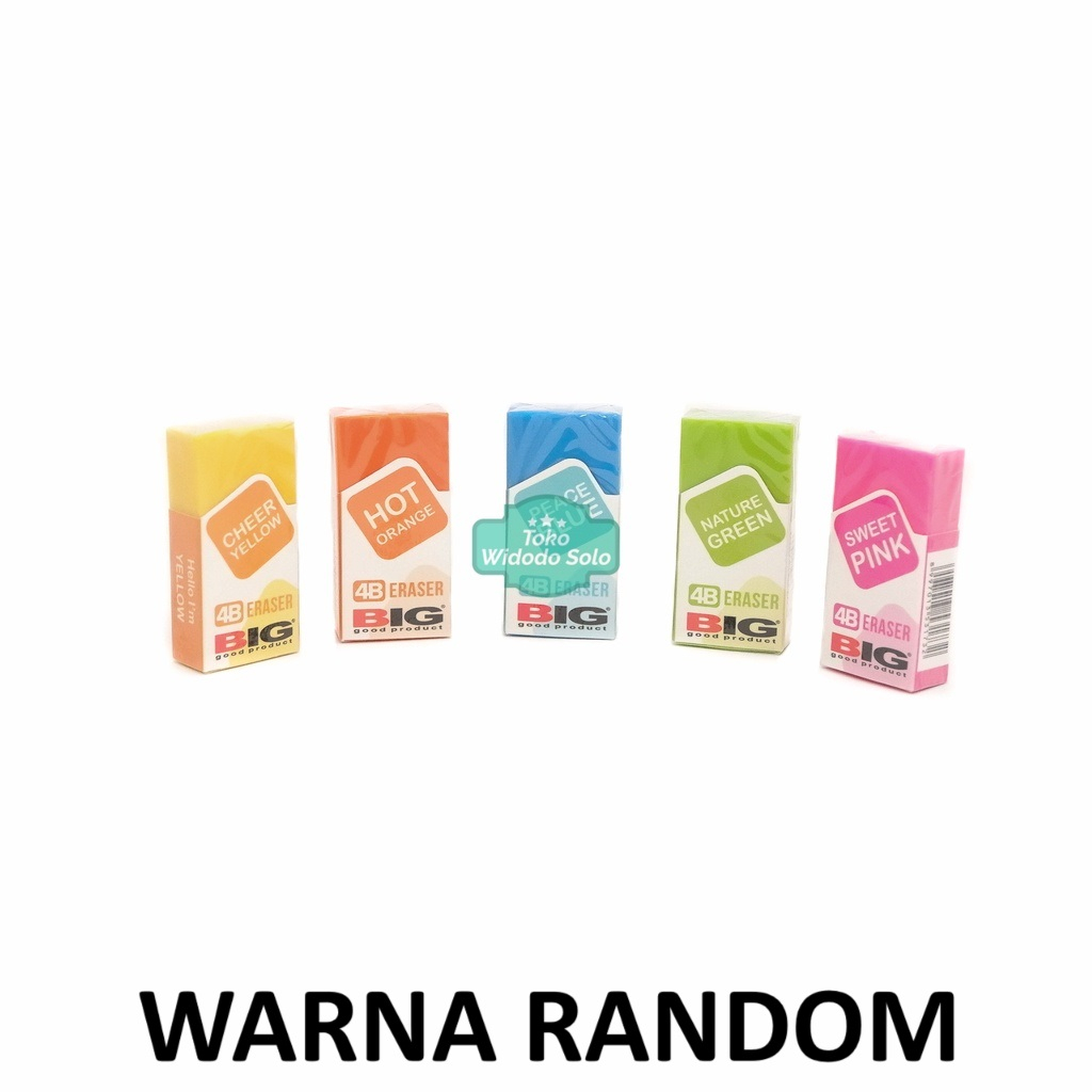 

Penghapus BIG Colour Eraser Besar Warna Setip - 1 Buah