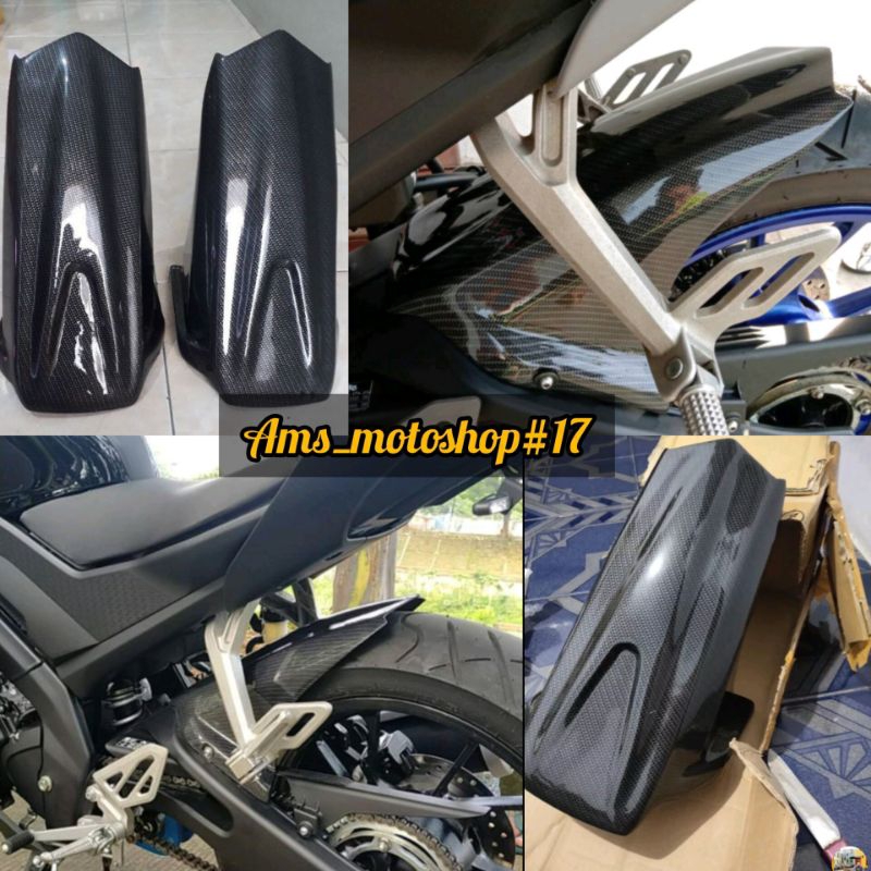 SPAKBOR KOLONG HUGGER CARBON R15V3 VIXION R MT15