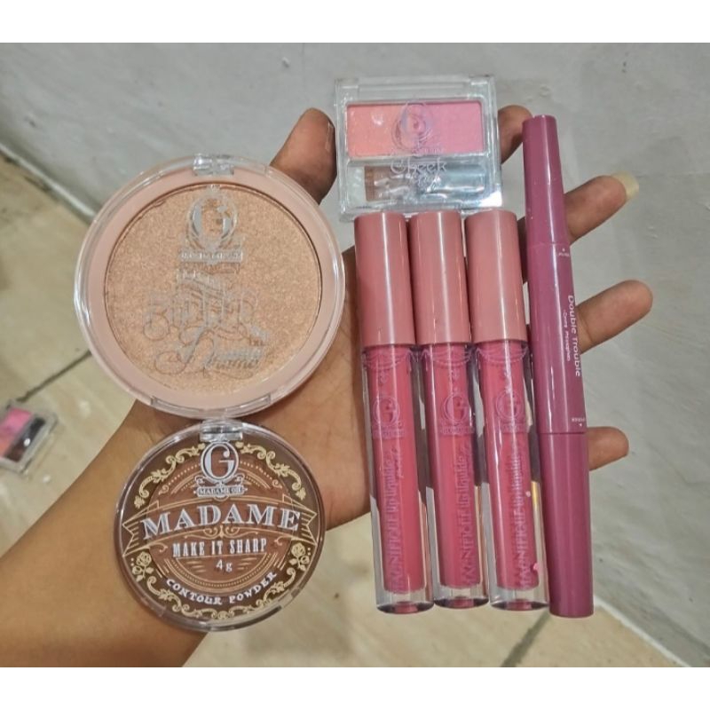 PAKET MADAMGIE PAKET MAKEUP SEPAKET MAKEUP MAKEUP PAKET MURAH
