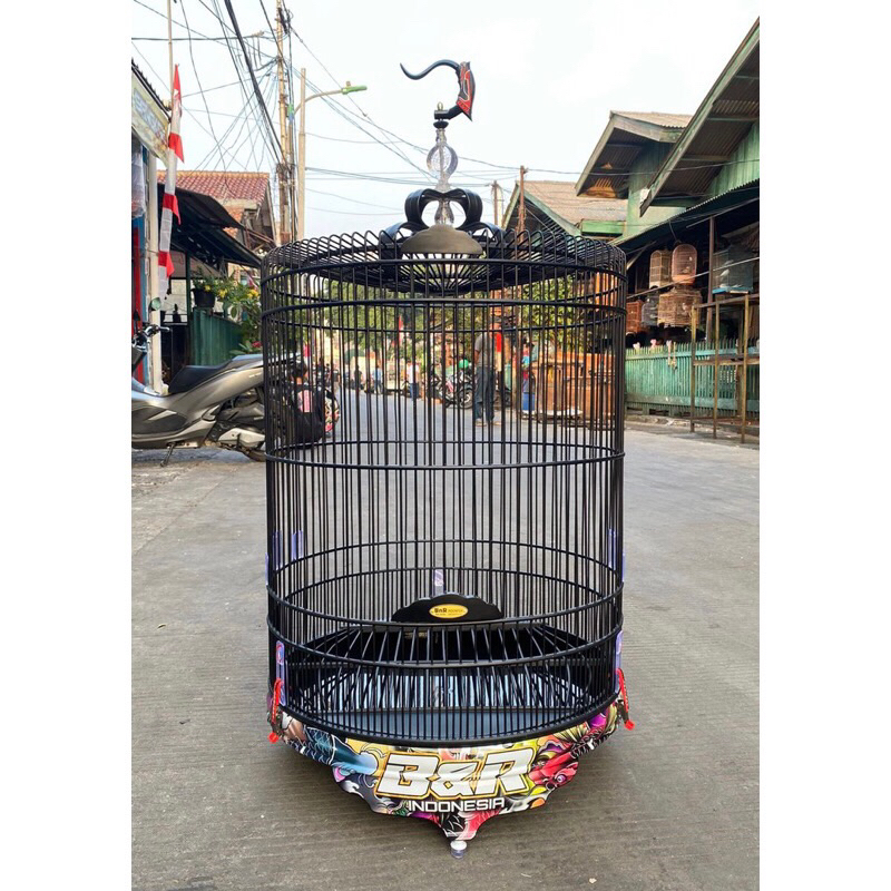 SANGKAR KANDANG MURAI BNR PVC DEKAL IKAN KOI NO.2 FREE PACKING KAYU